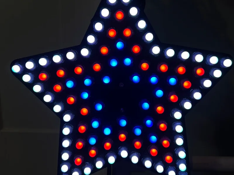 WS2811 100 Pixel Star