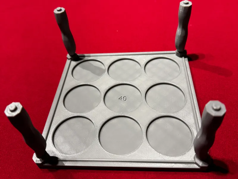 40mm Minature Stackable Oraganization Tray 40k