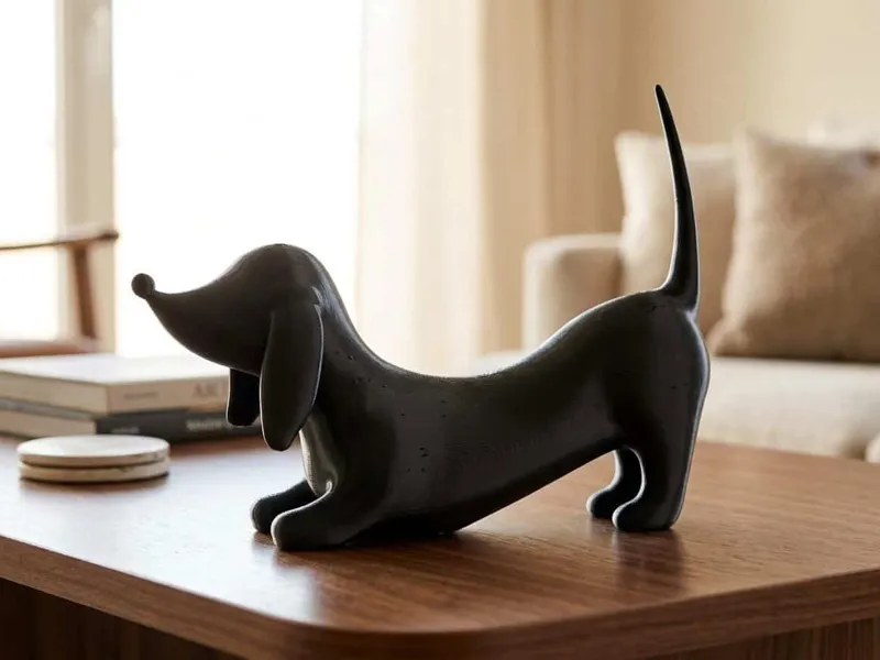 Dachshund Figurin / Διακοσμητικό Σκυλάκι Dachshund