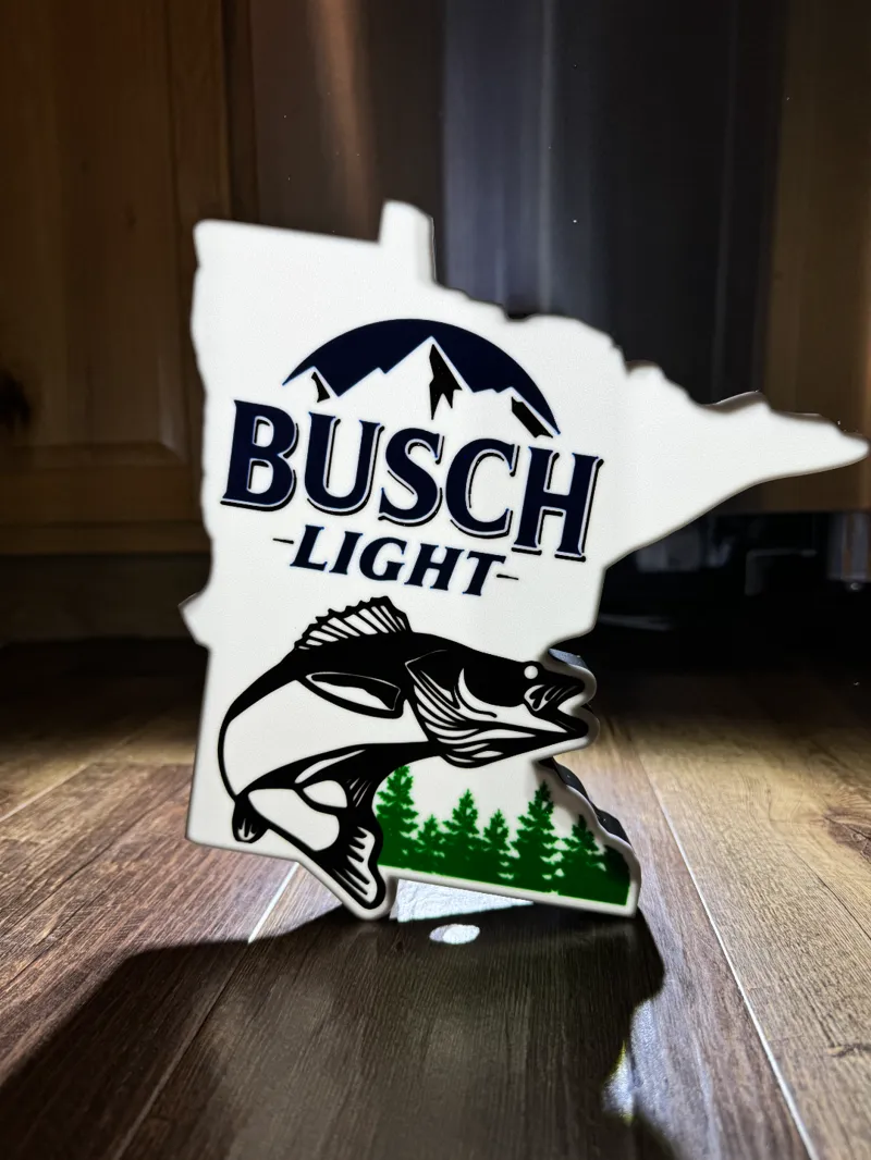 Busch Light MN Walleye
