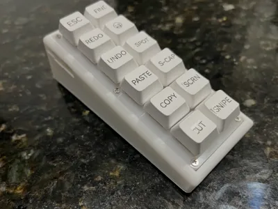 12 Key Macro Pad Case
