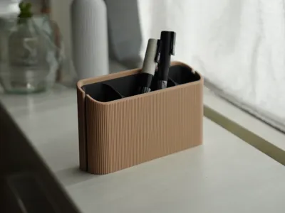 Retro Modular Desk Organizer (Large)