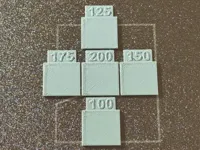 Plaquette de test de finition de surface — photo 1