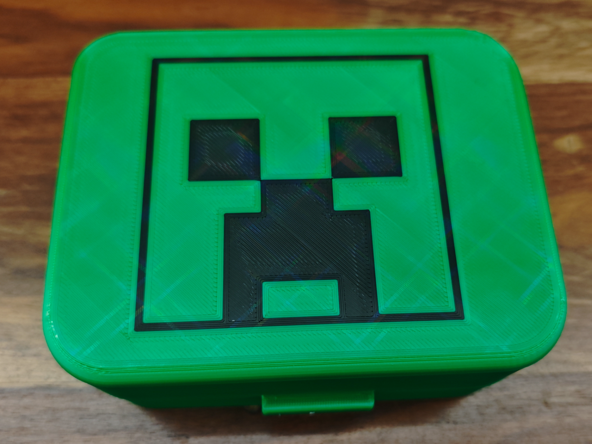 Porta Merenda Creeper (Minecraft) - Print-in-Place