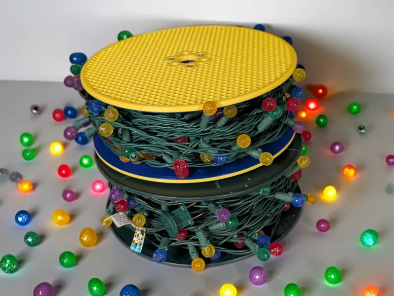 250x80mm Christmas lights spool