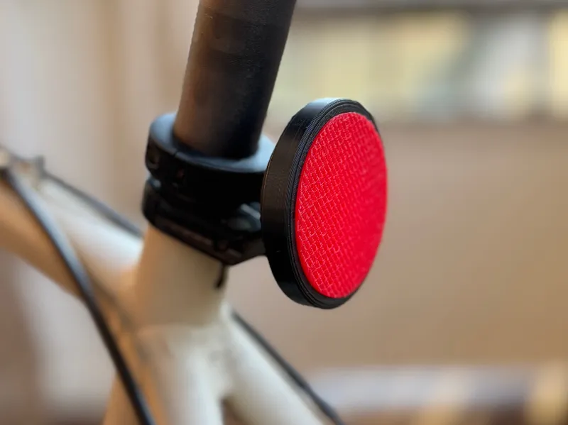 Stealth AirTag Bike Reflector Mount
