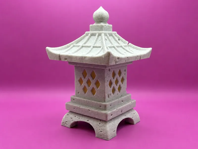 Weathered Japanese Lantern