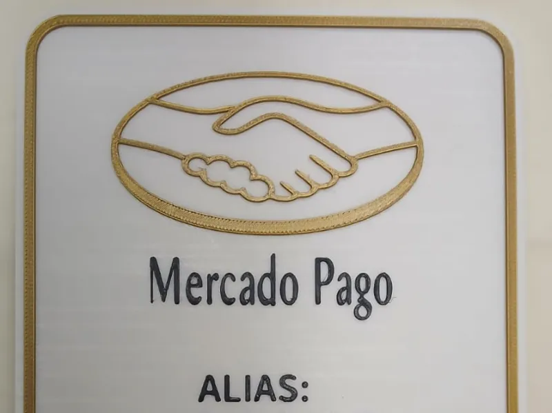 Placa De Mercado Pago para Emprendedores