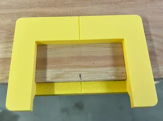 Router Hinge Jig - 3.5" Hinges