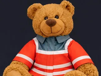 Bär Jacke Rettung