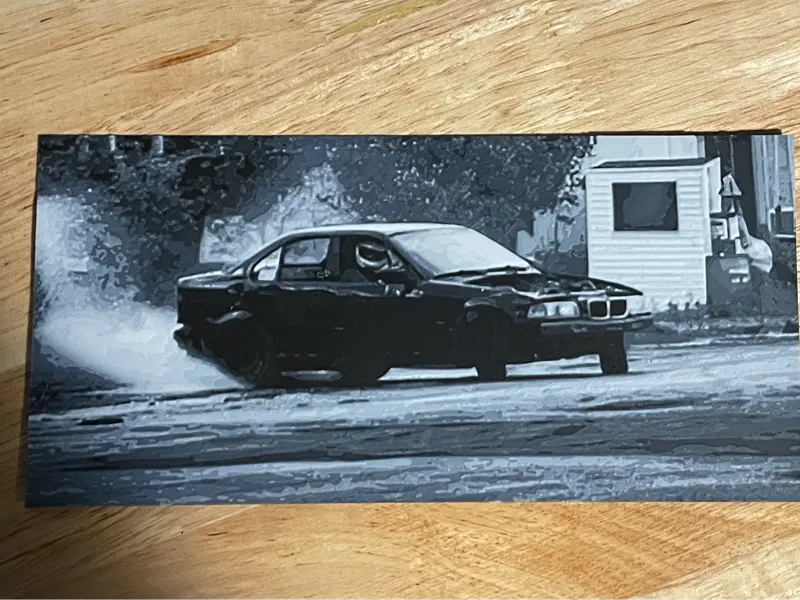 Hueforge BMW E36 drift