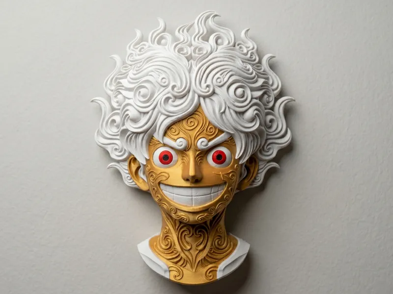 Luffy Gear 5 (Nika) - Wall art - One piece
