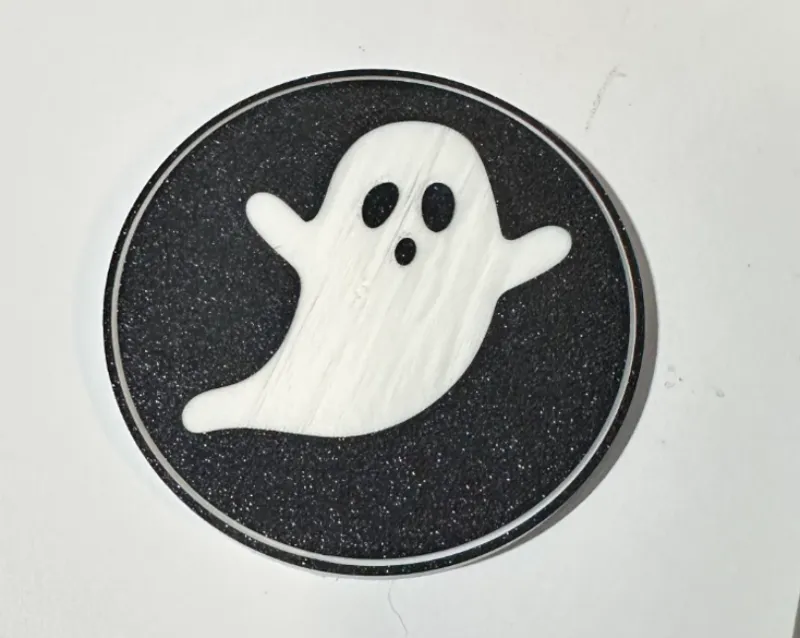 Ghost Coaster - Spooky and Stylish Drink Holder