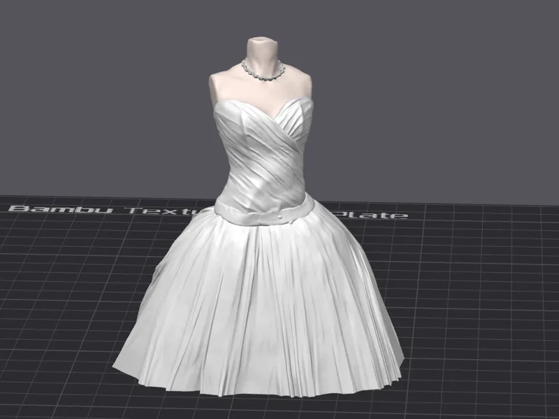 Wedding dress mannequin bride topper 
