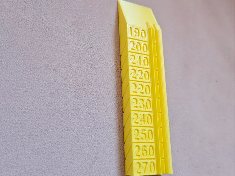 Tempstrip Printmill | Laufbanddrucker Temp-tower