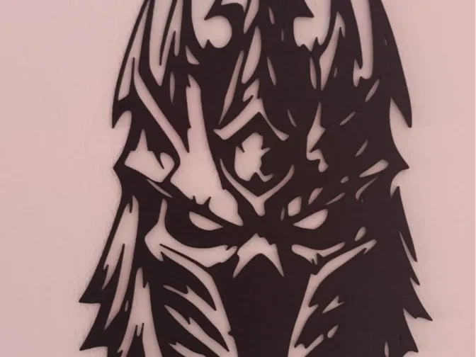 Lich king wall art 