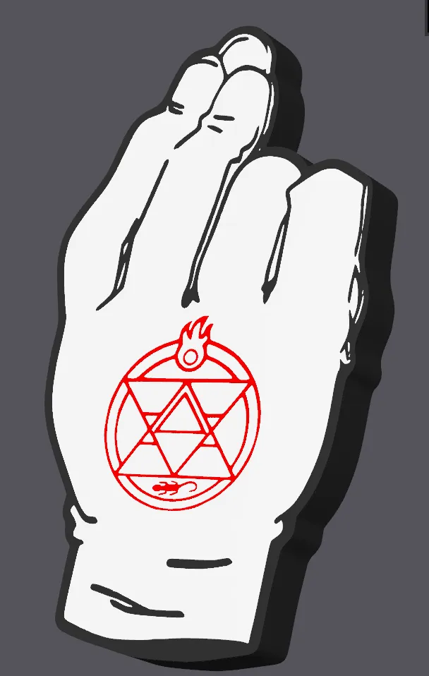 Mustang's Glove Light Box (Full Metal Alchemist)