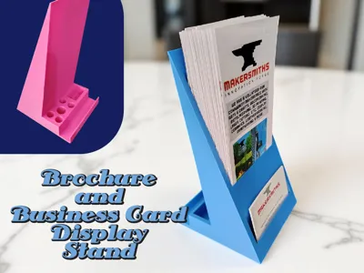 Brochure and Business Card Stand