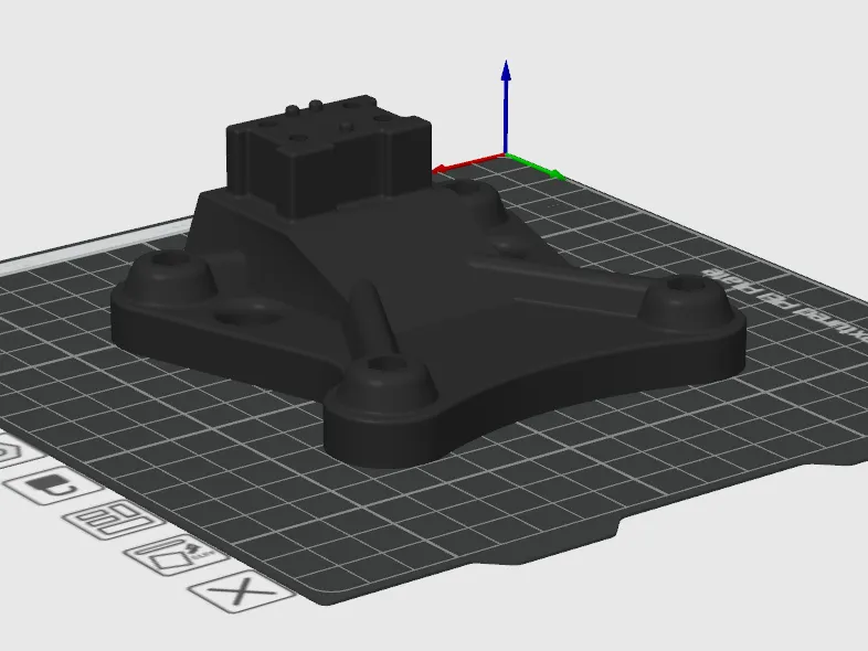 LG MP58/MP59 monitor adapter for VESA 75mm
