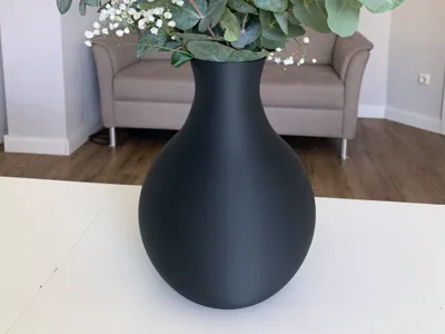 Large Round Smooth Vase