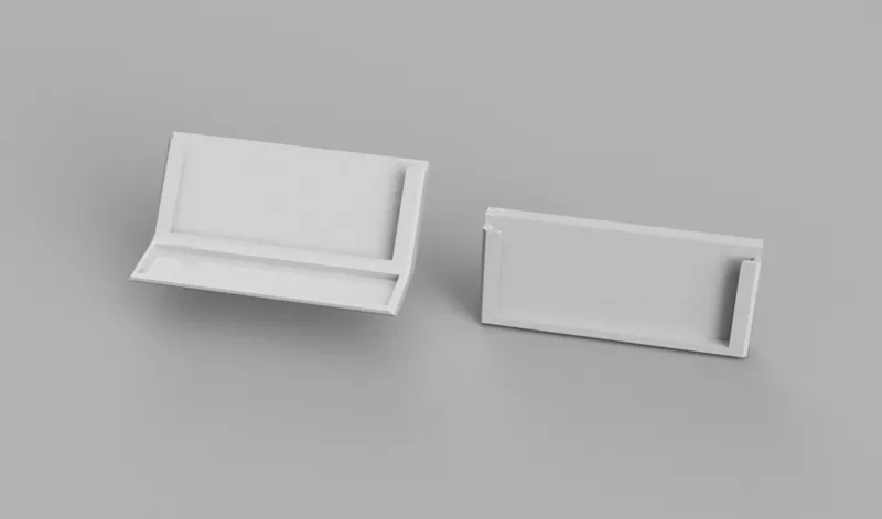 Label Holder - Color Swatch Holder (Filament Color Swatch / Store Label / Warehouse Label)