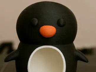 Penguin for storing eggs before you cook.