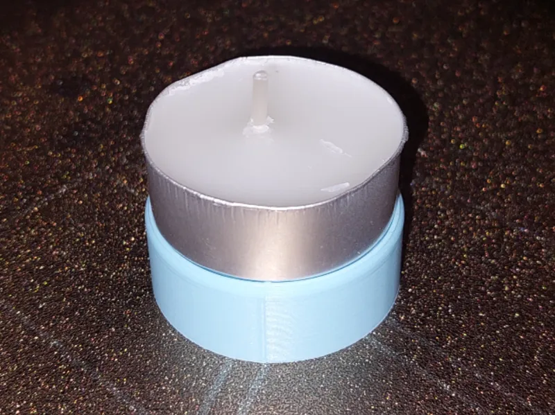 Tealight candle riser