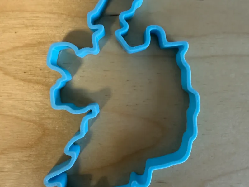 Ireland country outline without Northern Ireland