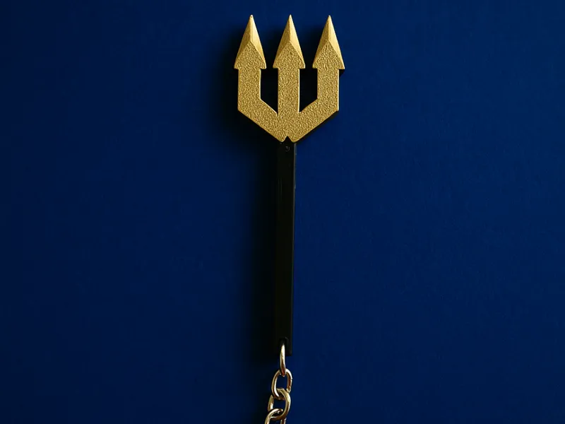 Trident of Poseidon - keychain