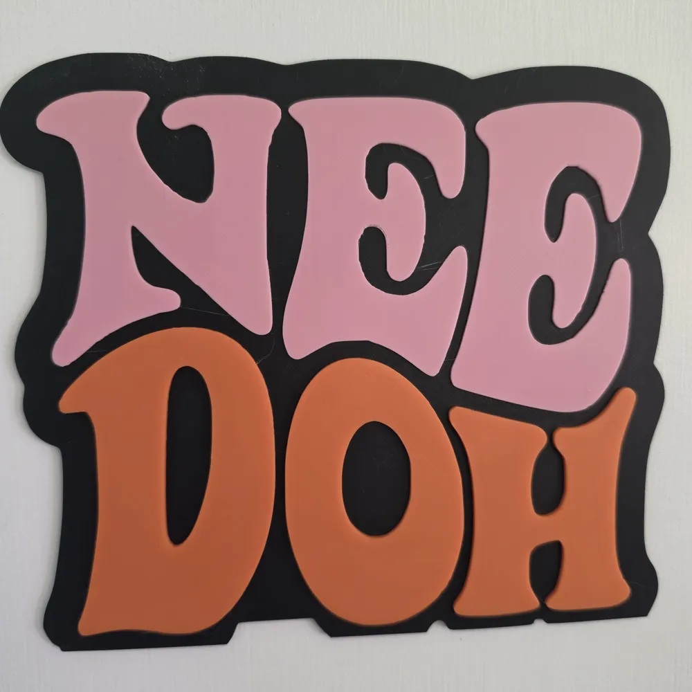 NeeDoh Wall Art - Free 3D Print Model - MakerWorld