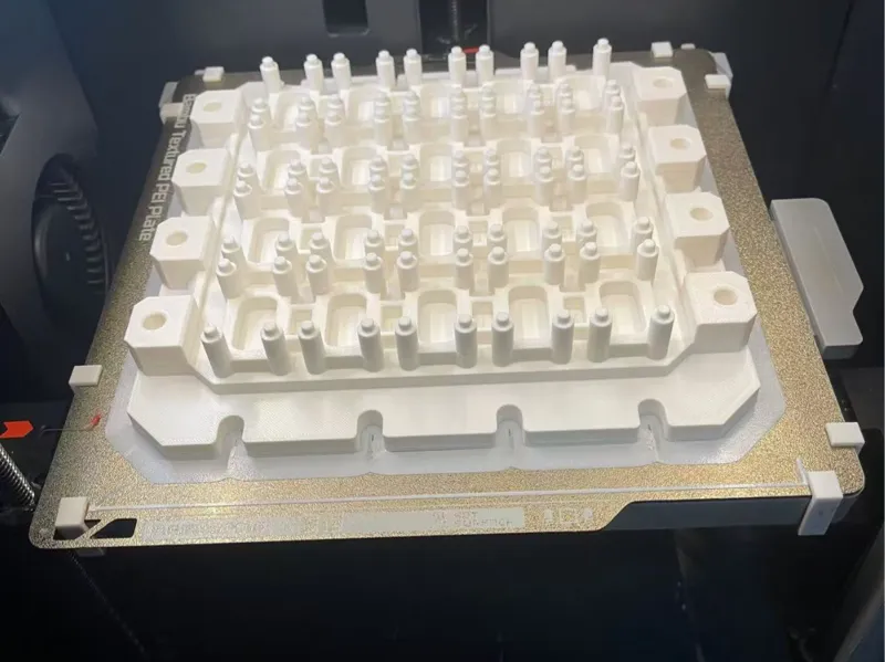 简易热床夹