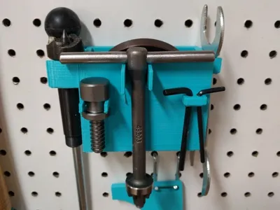 Lathe Accessories Pegboard Mount