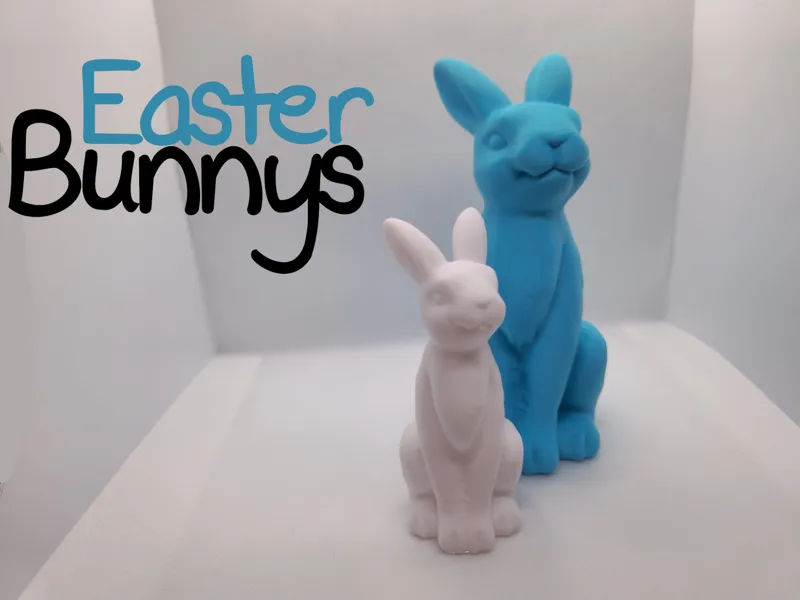 Cute sitting Easter Bunny Decoration