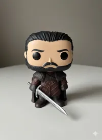 Figurine Jon Snow — Le Trône de Fer — photo 3