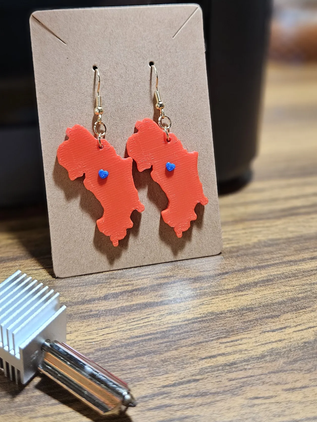 Heart of Costa Rica Earrings view 2
