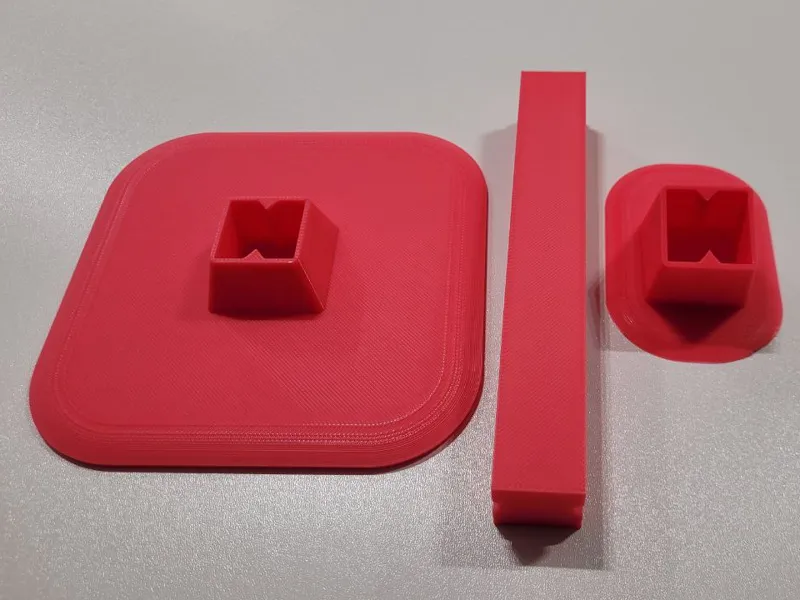 Horizontal working surface angled stand