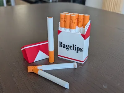 Cigarette Bag Clip