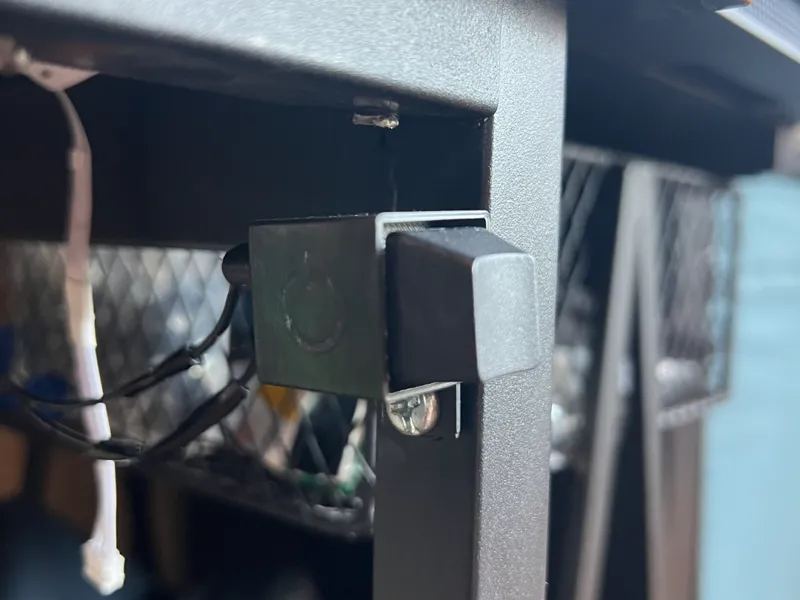 PC Keyboard Power Switch Bracket