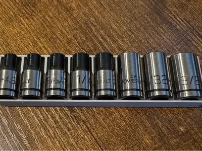 1/4 Inch Powerbuilt Socket Tray