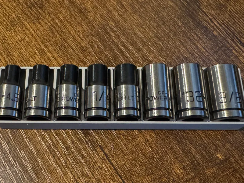 1/4 Inch Powerbuilt Socket Tray
