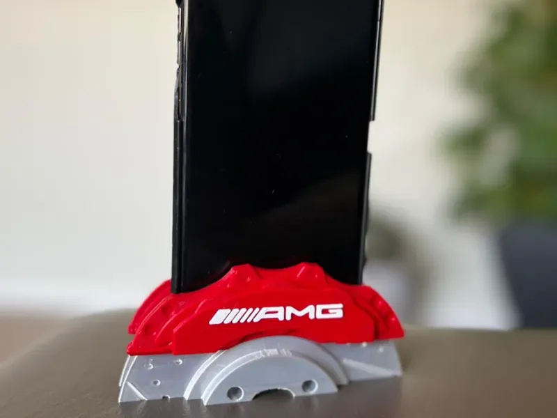 Brake Disc Inspired Phone Stand