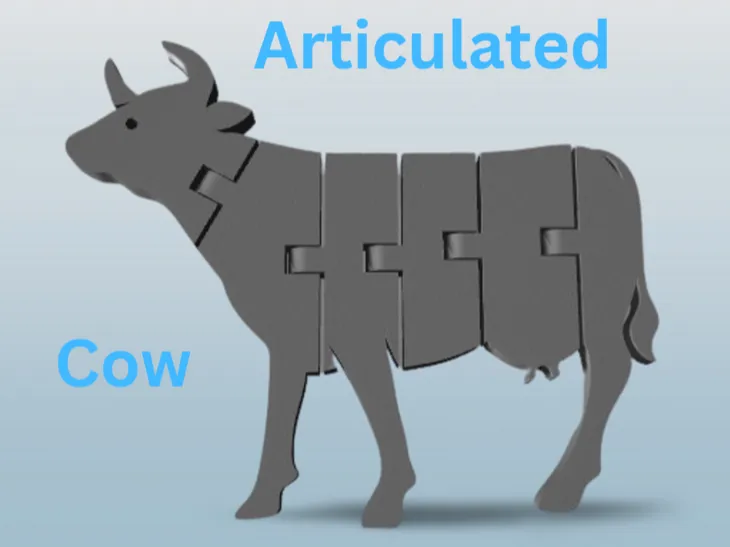 Articulated Cow