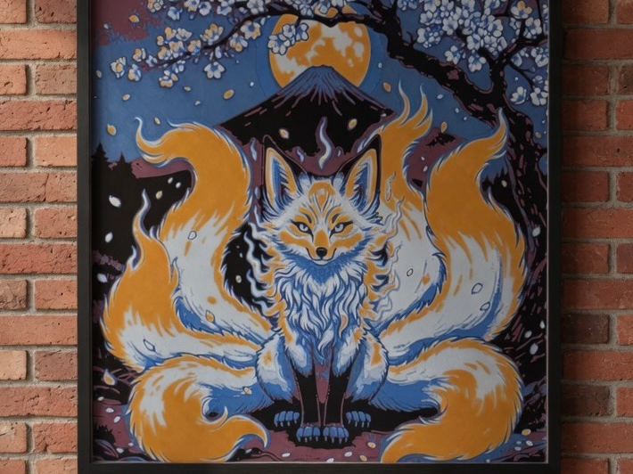 Kitsune Moonlit Guardian