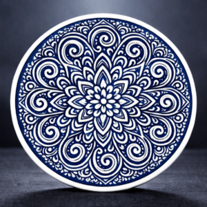 Miniatura 6 do modelo 3D Coasters (6 models) - Mandala