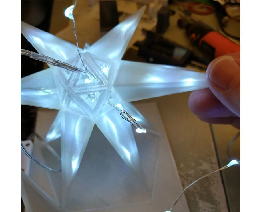 3D Christmas Moon And Star 63