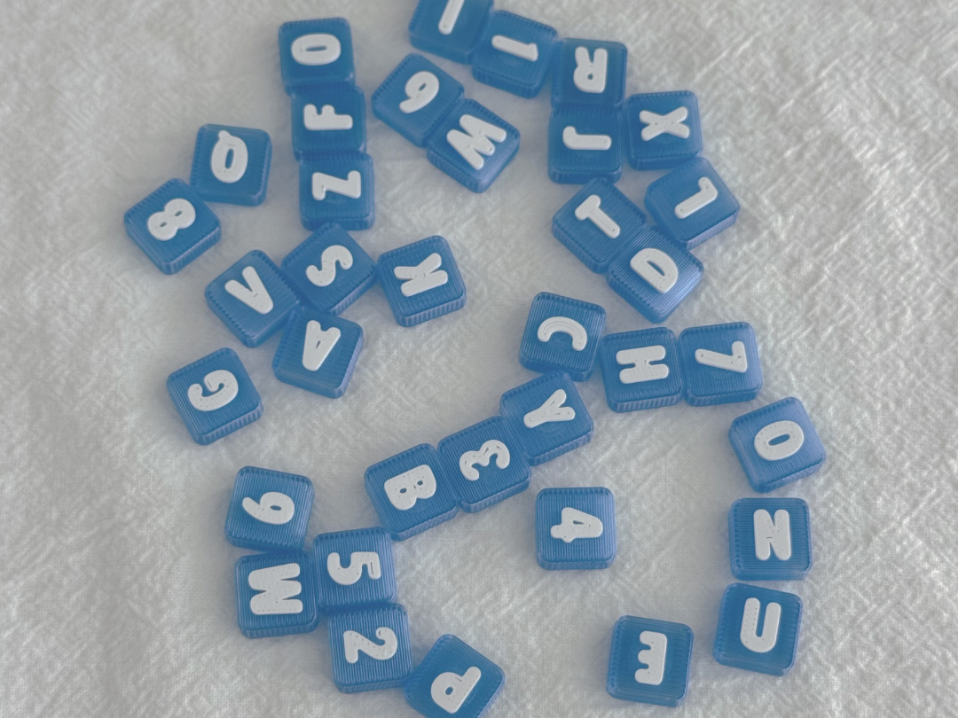 Letter Candy Magnets
