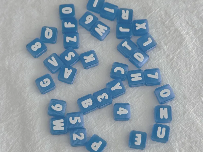 Letter Candy Magnets