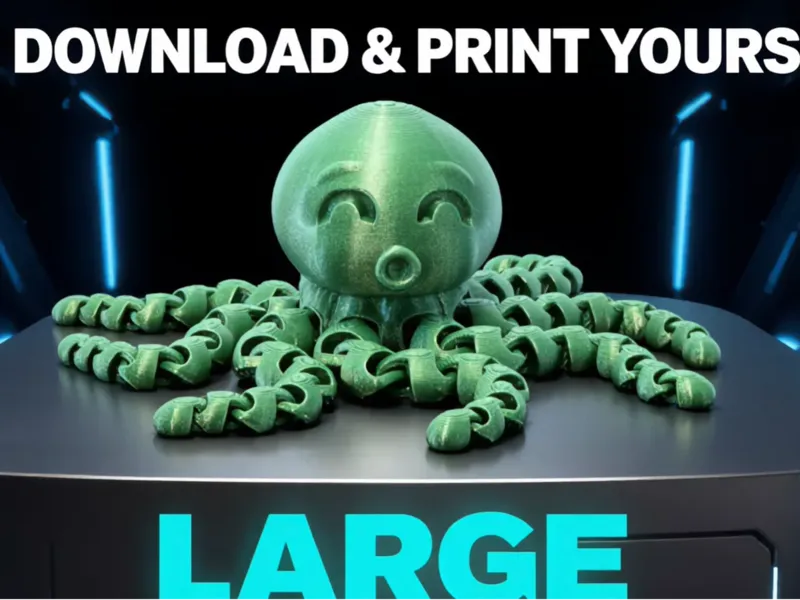 Large Articulating Octopus