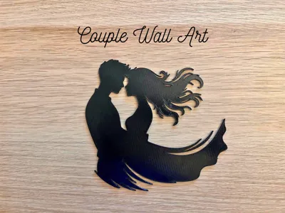 Couple Wall Art Silhouette