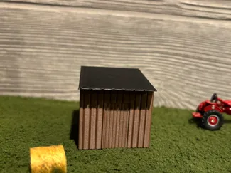 Ho Scale Wood Shed (1:87)
